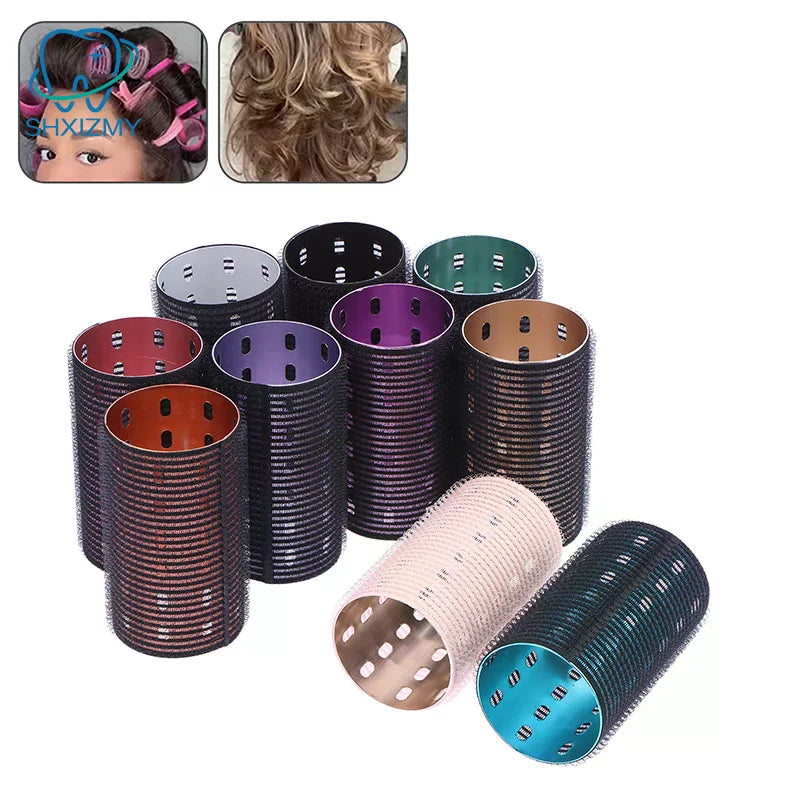 Aluminum Core Self-Grip Hair Roller – Hook & Loop Curler
