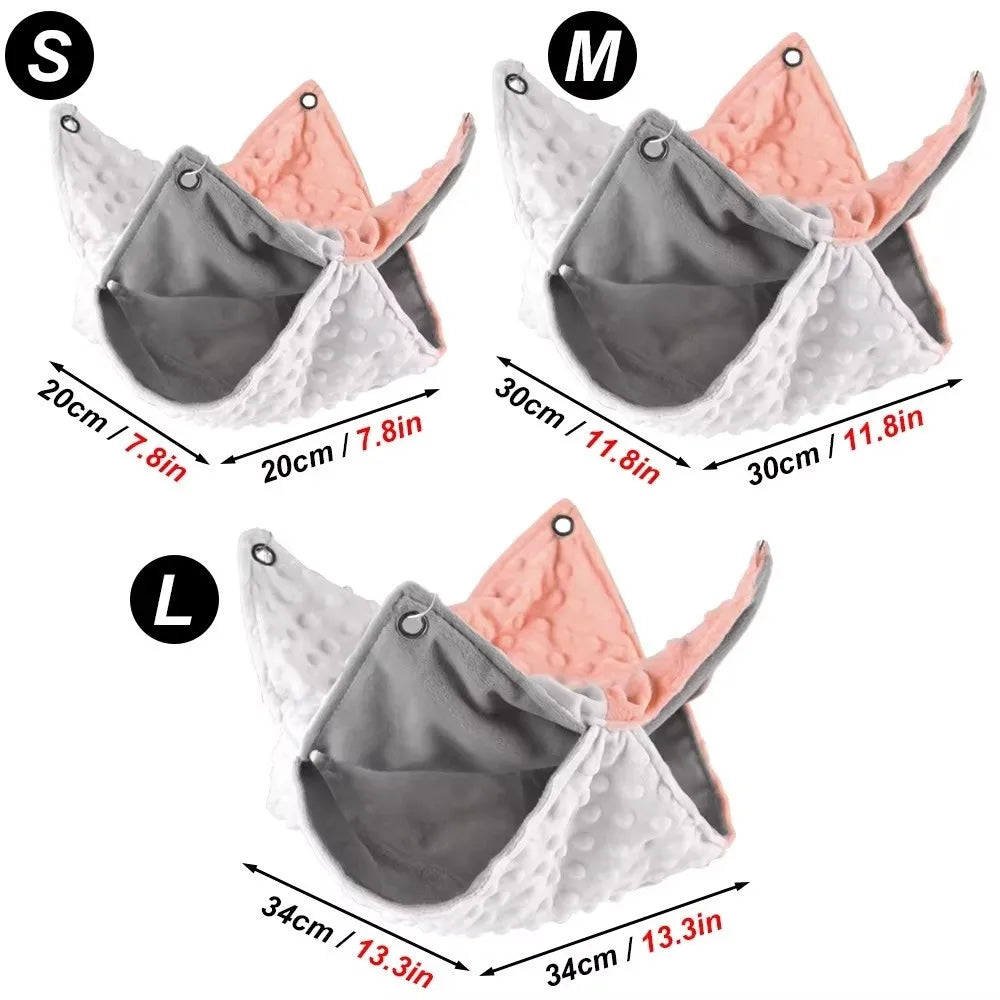 Warm Plush Pet Hanging Hammock Bed for Small Animals