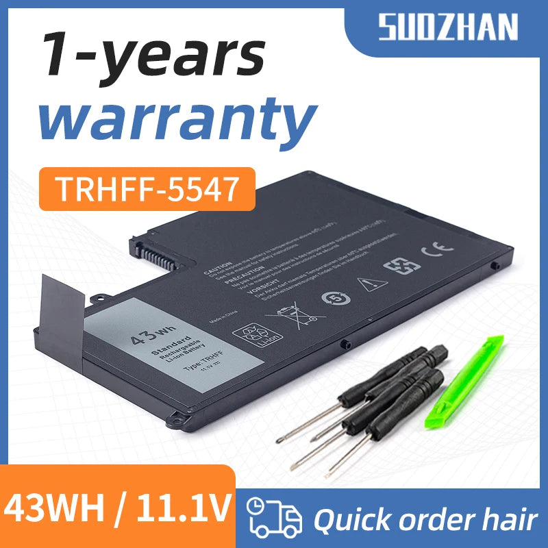 SUOZHAN TRHFF Battery for Dell Inspiron 5547 5548 5557 Latitude 3550