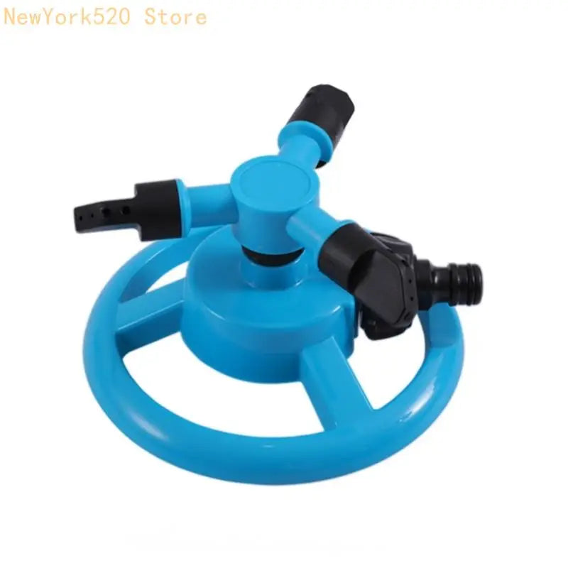 360° Water-Saving Lawn Sprinkler – Triple-Arm Dial Sprayer