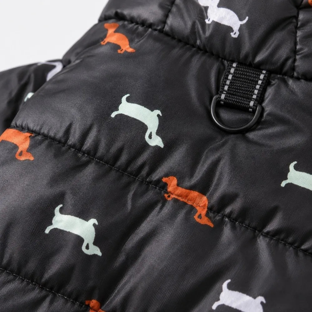 Soft Warm Hooded Pet Coat – Dog & Cat Jacket S/M/L