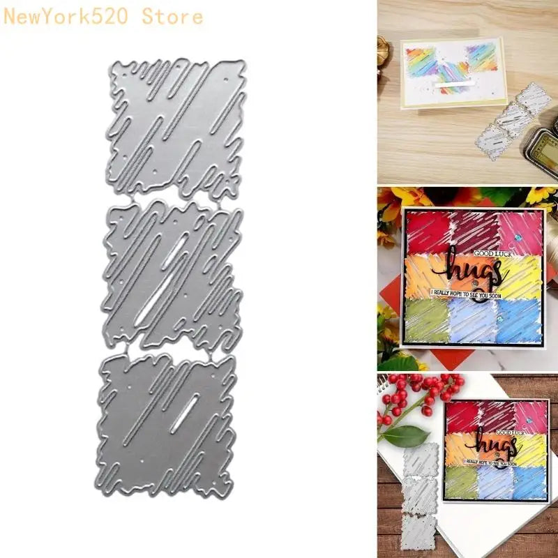 Watercolor Metal Cutting Dies Embossing Stencils Scrapbooking