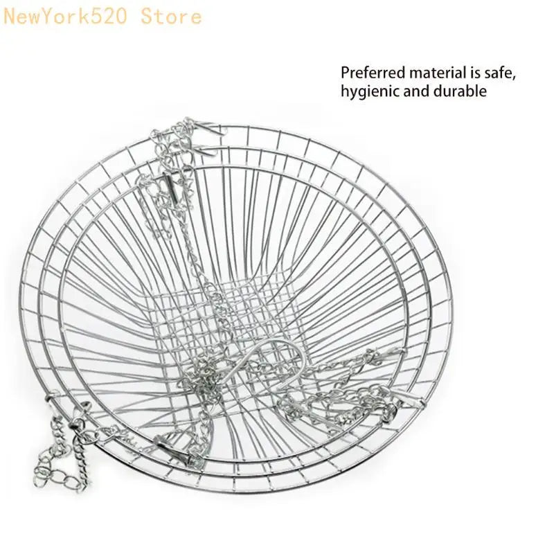 3-Tier Hanging Fruit Basket Iron Wire Rack | Kitchen Organizer