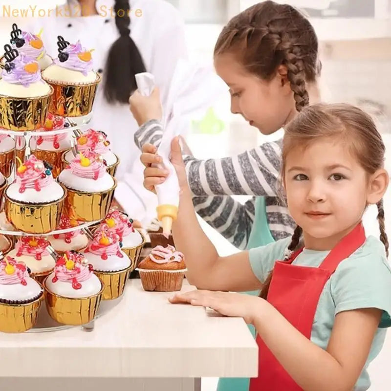 Clear Acrylic Cupcake & Dessert Display Stand – Multi-Tier