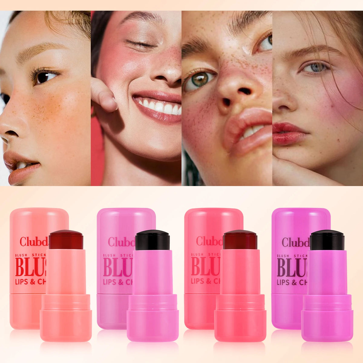 OREADEX 3-in-1 Blush Stick – Lips, Cheeks & Eyes Matte