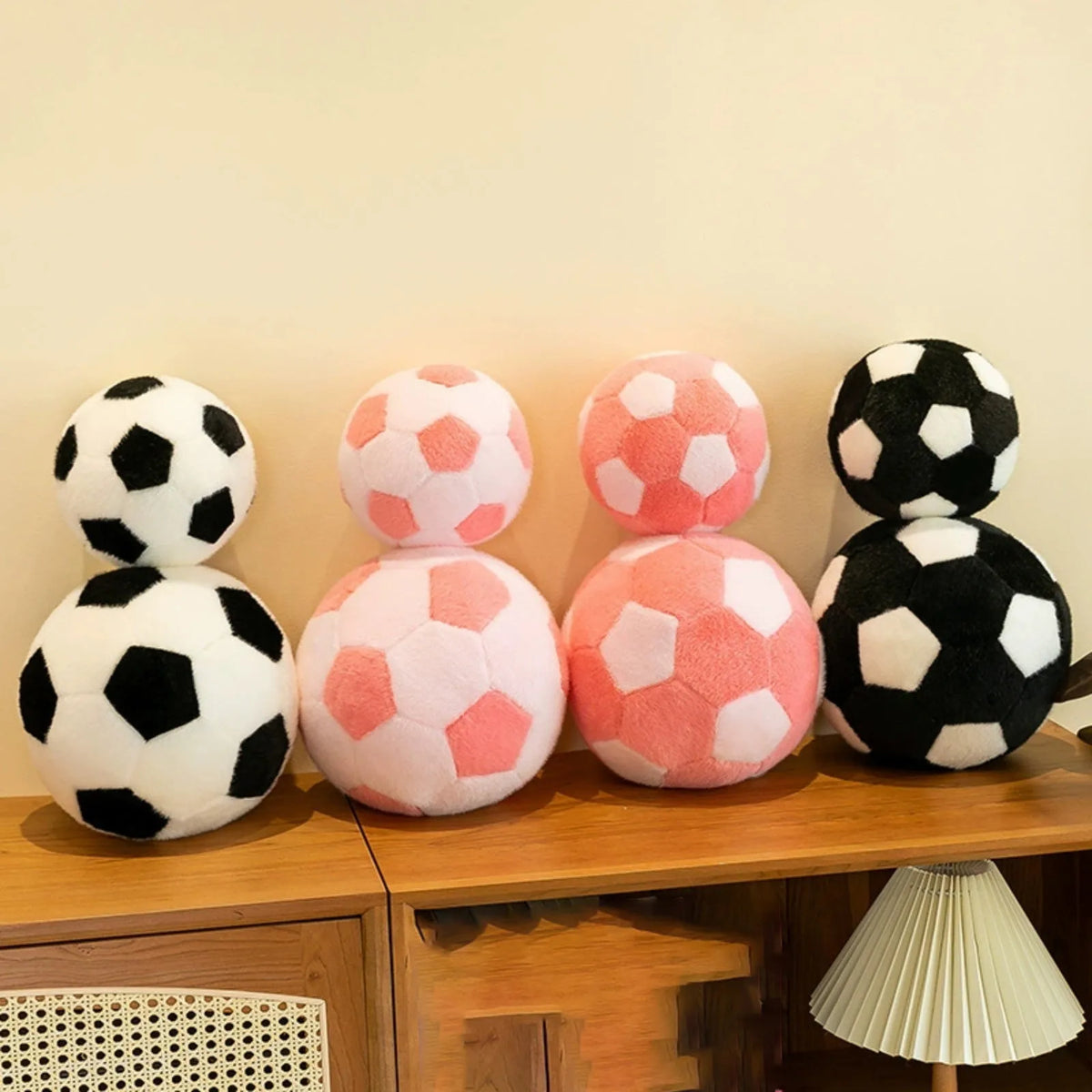 25cm Football Plush Toy Doll – Soft Stuffed Sports Pillow
