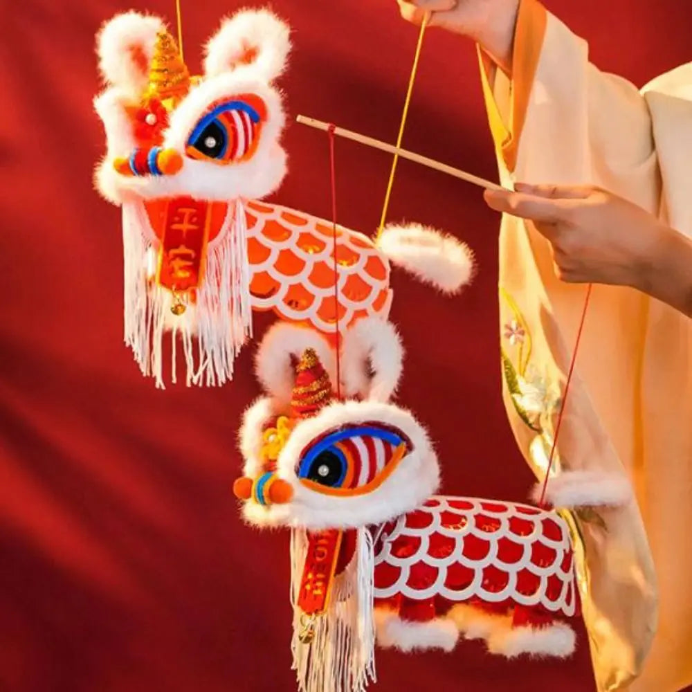 Chinese Lion Dance DIY Felt Lantern Kit – Lunar New Year