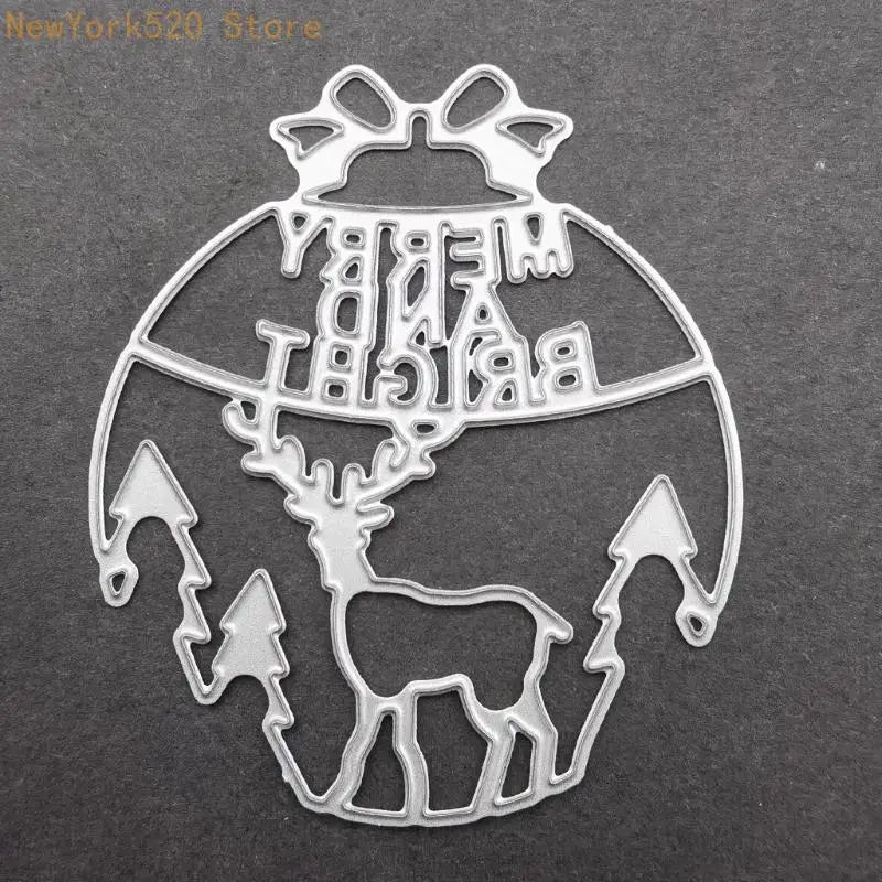 Christmas Cutting Die Stencil – DIY Cards, Gift Boxes & Ornaments