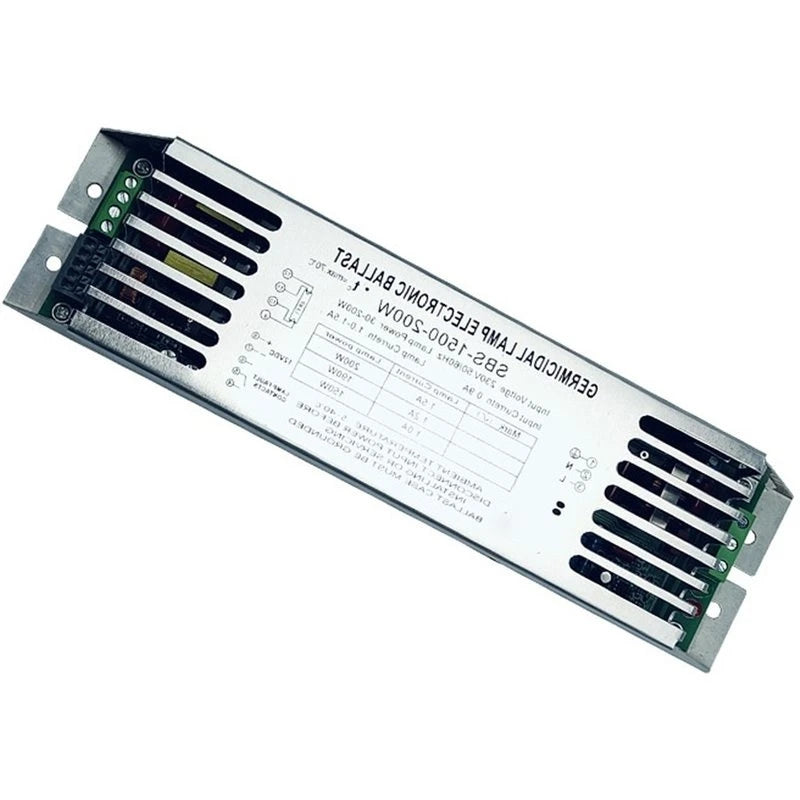 VIBE SBS-1500 200W Electronic UV Ballast for T5 T6 UVC Lamps