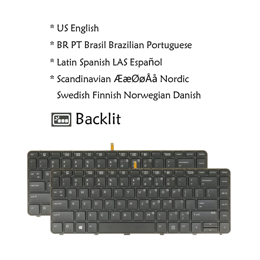 Backlit Keyboard HP ProBook 430 440 446 G3 G4 – AZUBAY