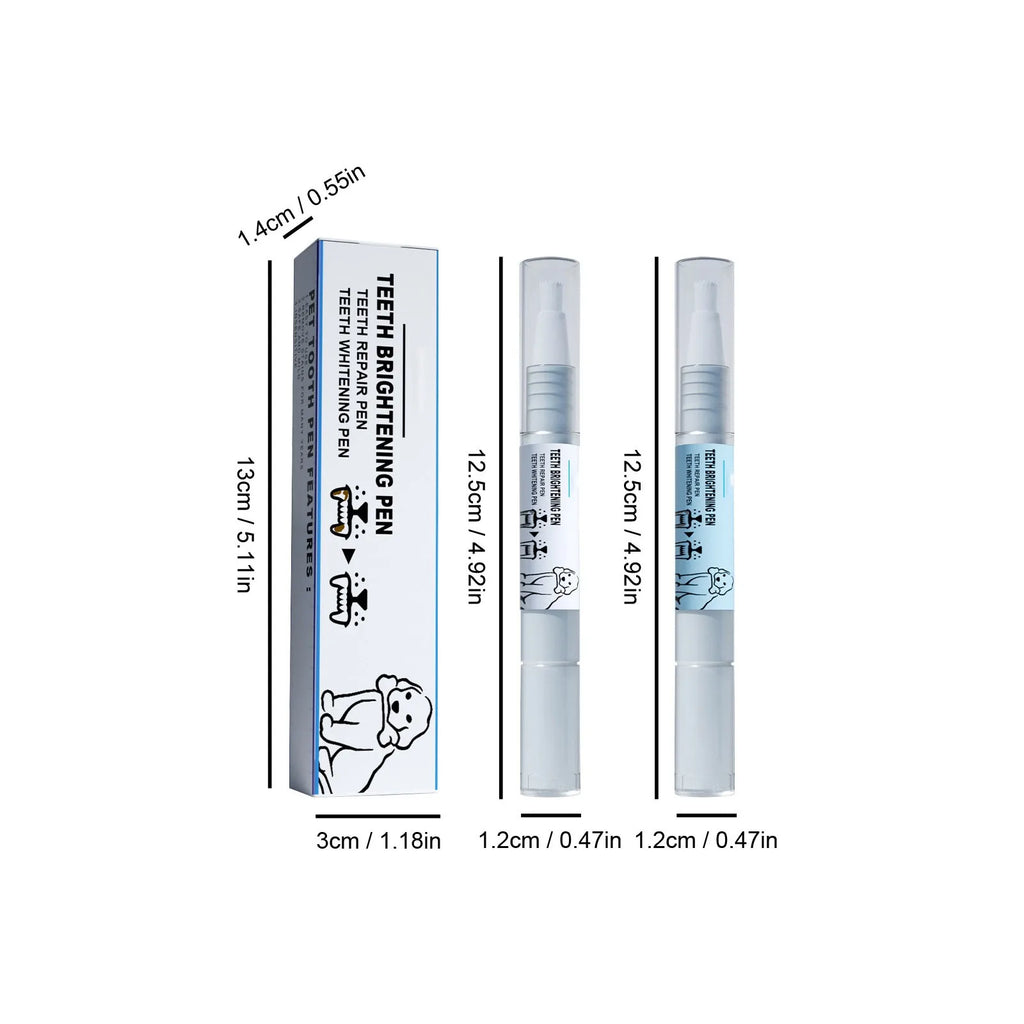 Pet Teeth Cleaning Kit – Tartar Scraper & Whitening Pen