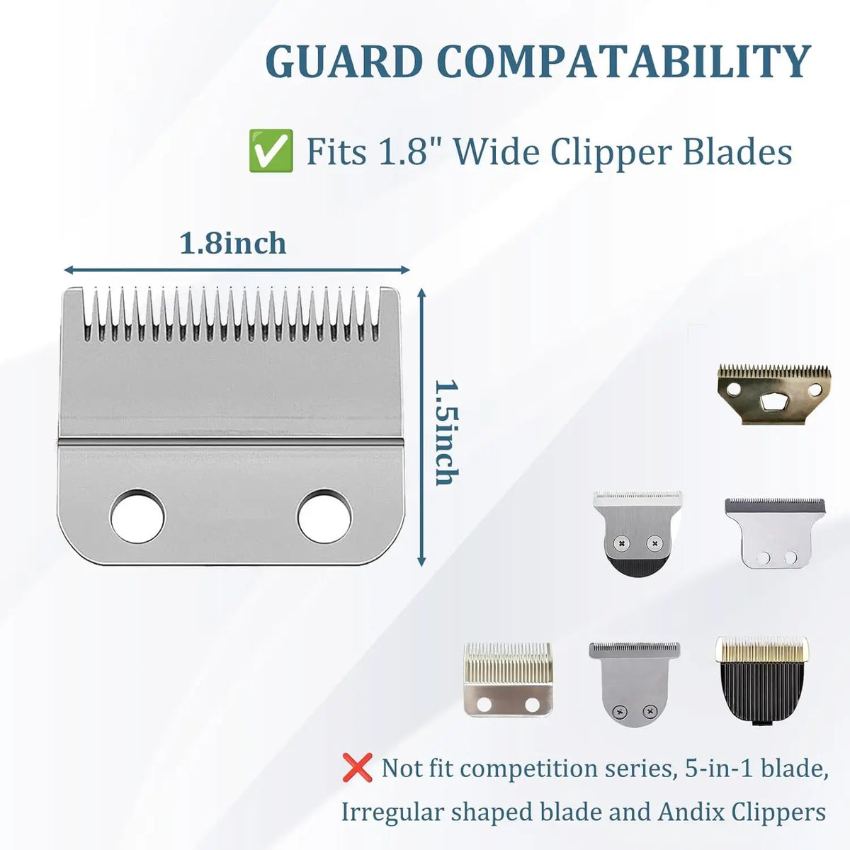 Replacement Clipper Guard Set – Fits Most Wahl Clippers