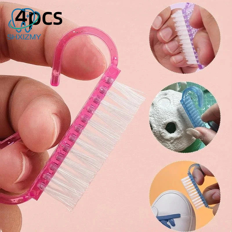 Nail Cleaning Brush – Dust Removal Manicure Tool