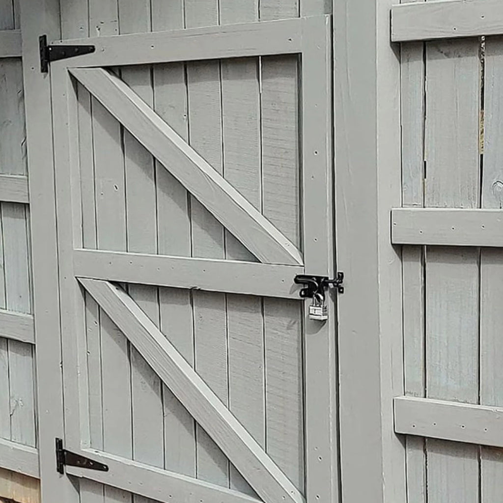 Heavy-Duty Iron T-Strap Barn Door Hinges – Easy Install