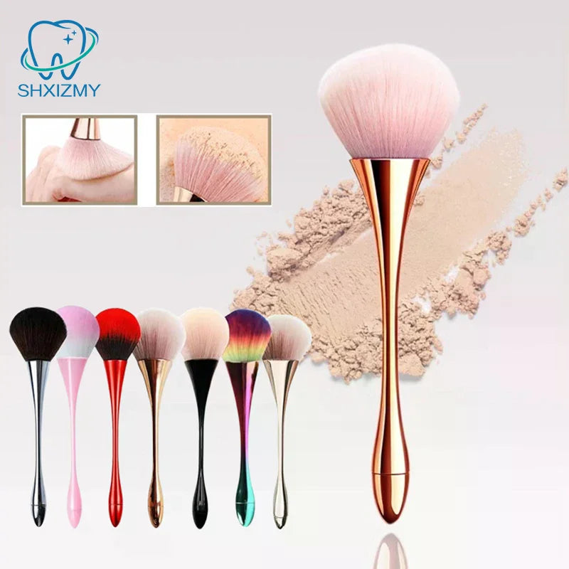 Minimalist Nail Dust Cleaning Brush – Soft Big Head Gel Polish Tool