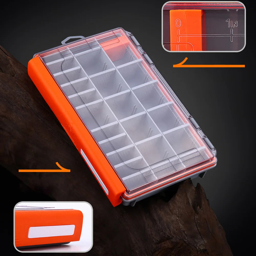 Waterproof Fishing Tackle Box with Removable Dividers | VIBE