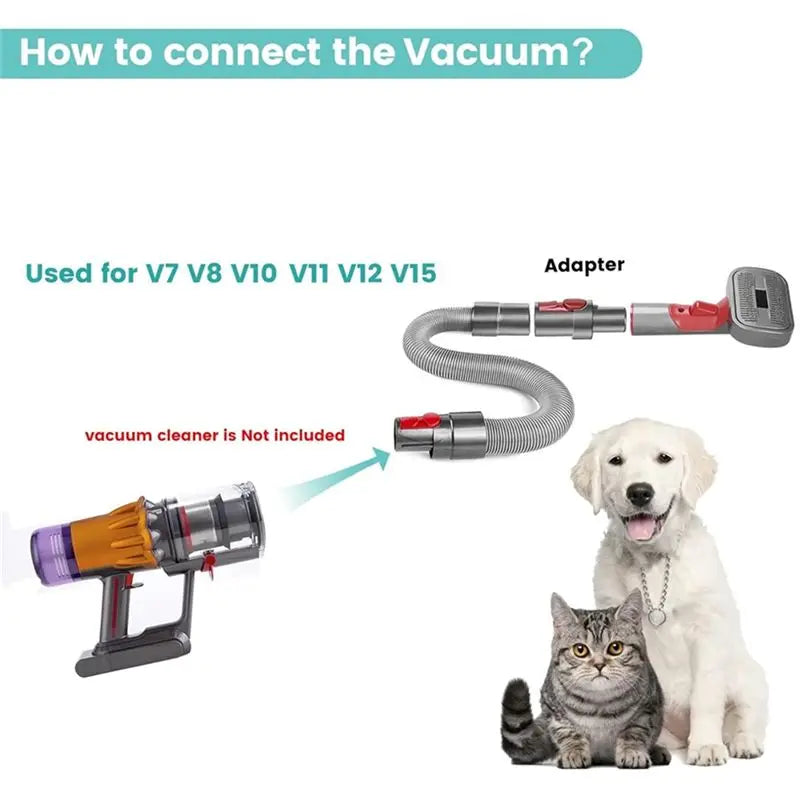 Dog Grooming Brush Kit for Dyson V7 V8 V10 V11 V12 V15