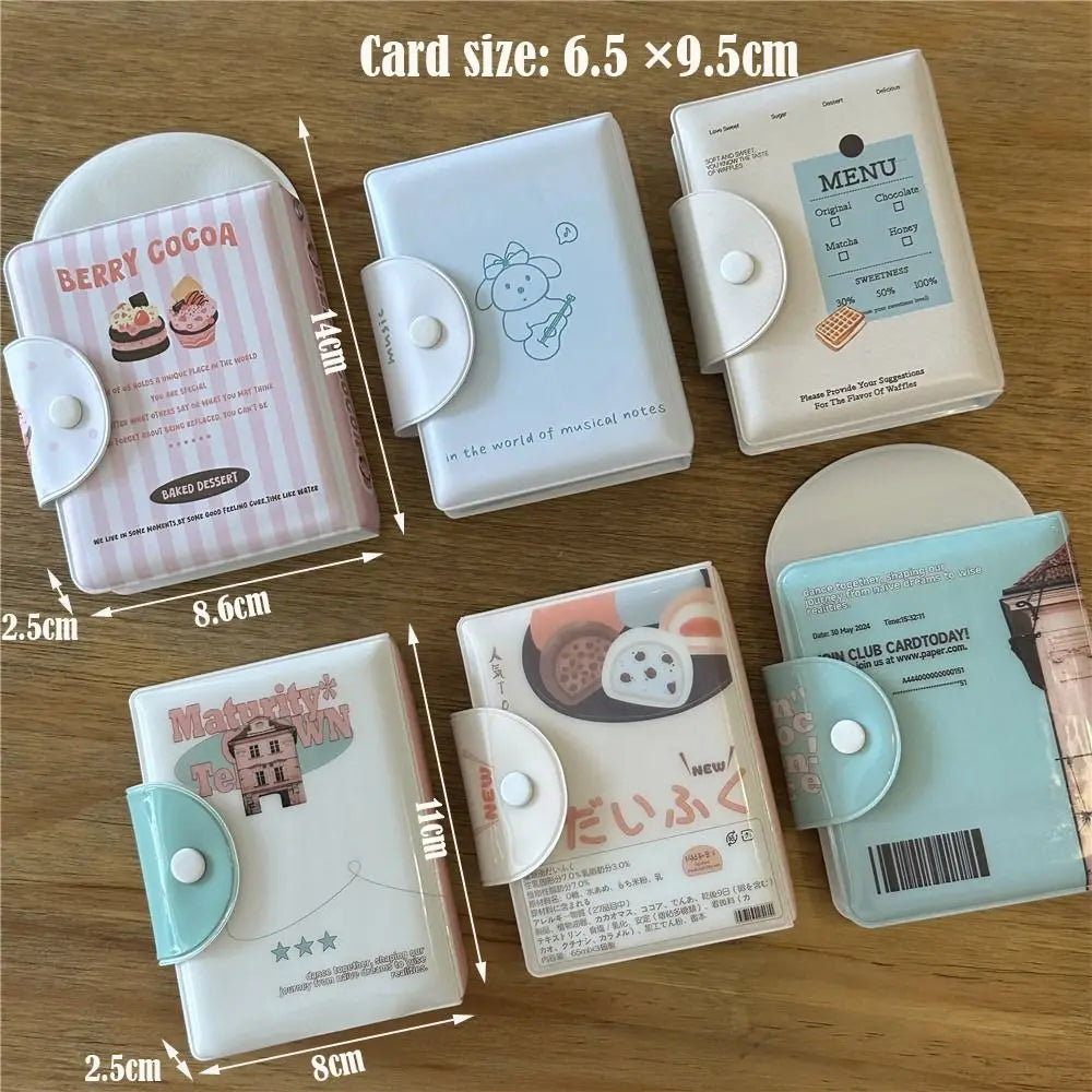 Japanese Mini Photocard Binder Album – 16 Pages, 3 Inch