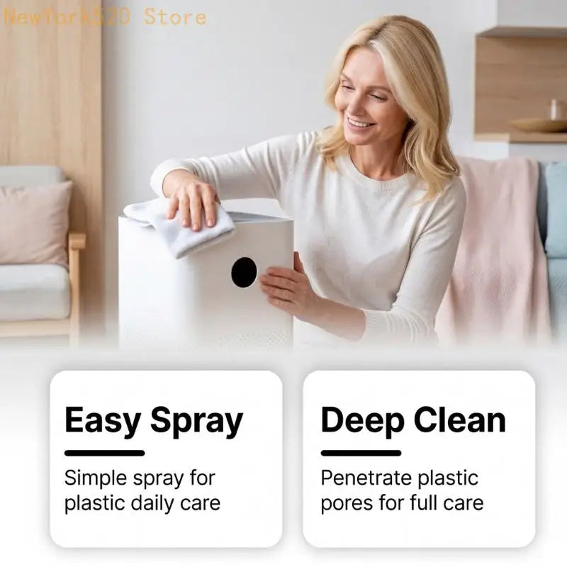 Plastic Brightener Spray – Restore Yellowed Appliances 50ml