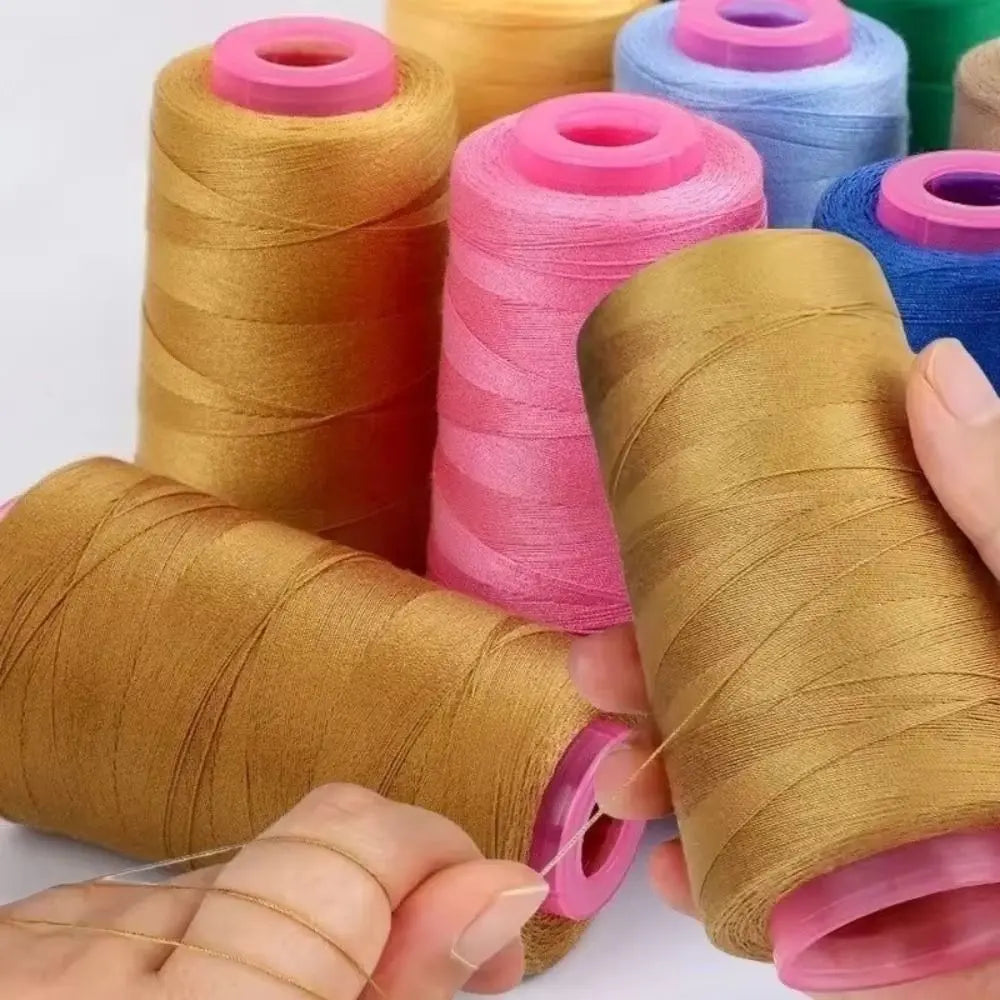 1300 Yards Thick Polyester Sewing Thread – 21 Colors