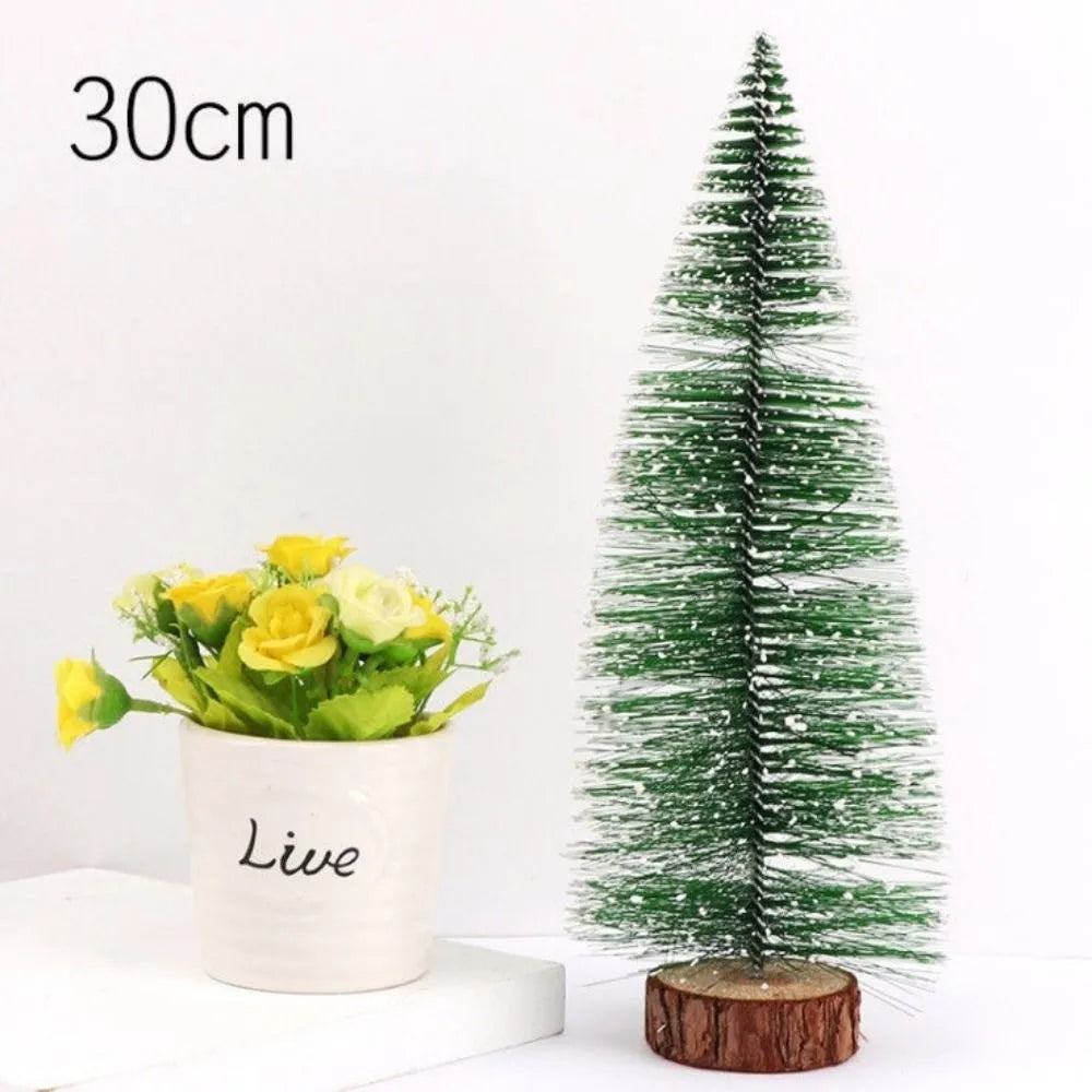Mini Snow Flocked Pine Trees 5 Sizes – Christmas DIY Decor