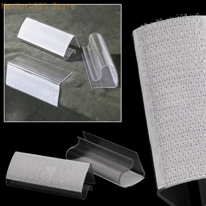 12-Pack Plastic Tablecloth Clips – Secure Table Skirt Clamps