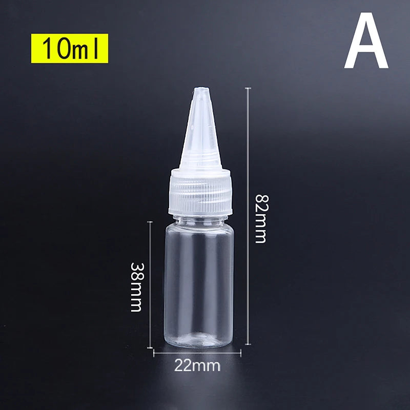 Plastic Squeeze Dropper Bottles with Screw Cap 10–200ml