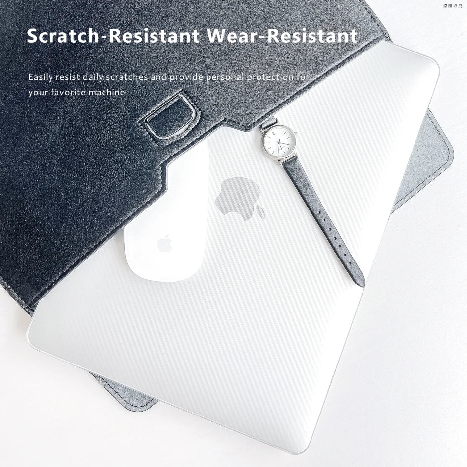 EGYAL Carbon Fiber MacBook Air 13 M1 & Pro 13/14 Case Cover