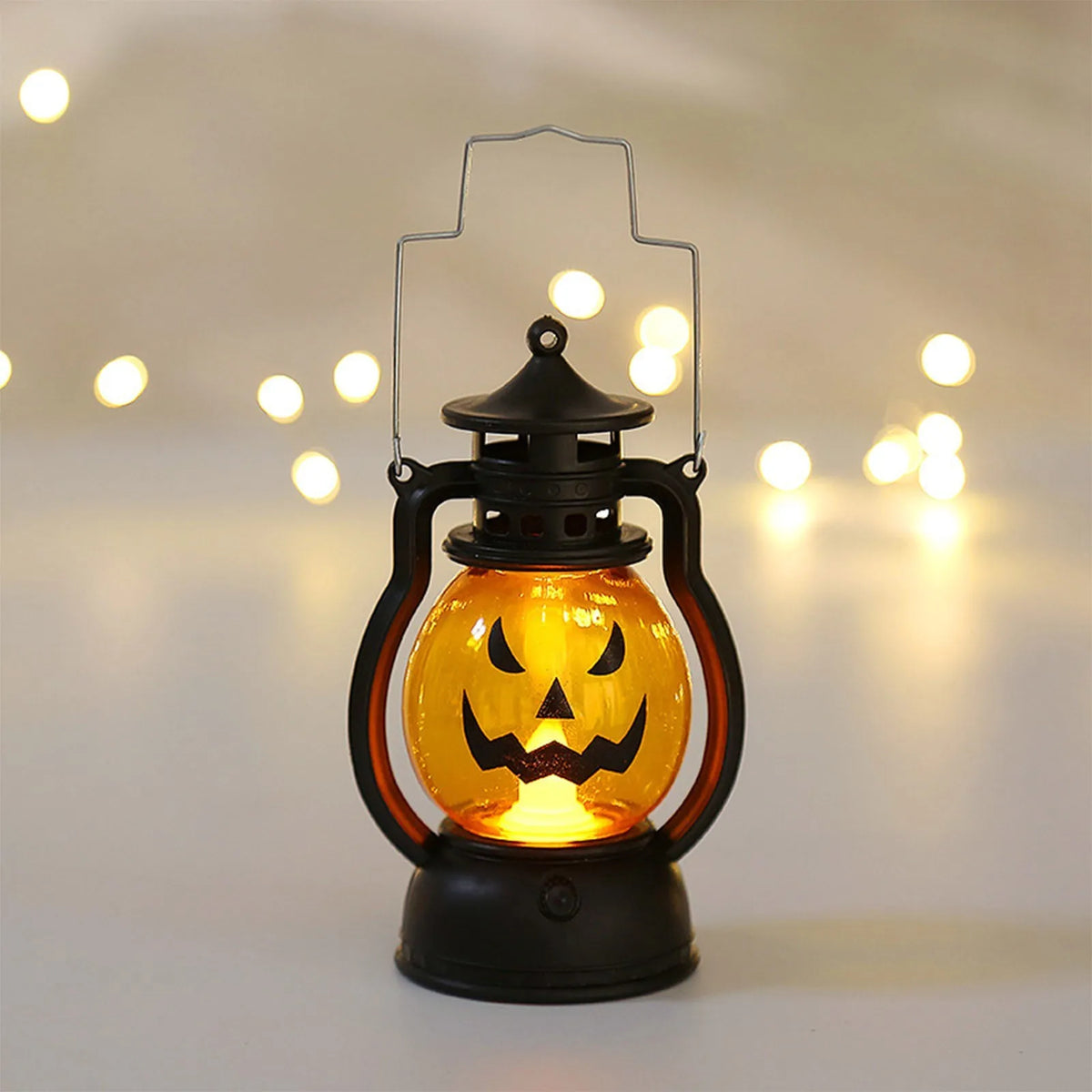 Pumpkin Lantern Halloween Glow Lamp – Indoor & Outdoor Decor