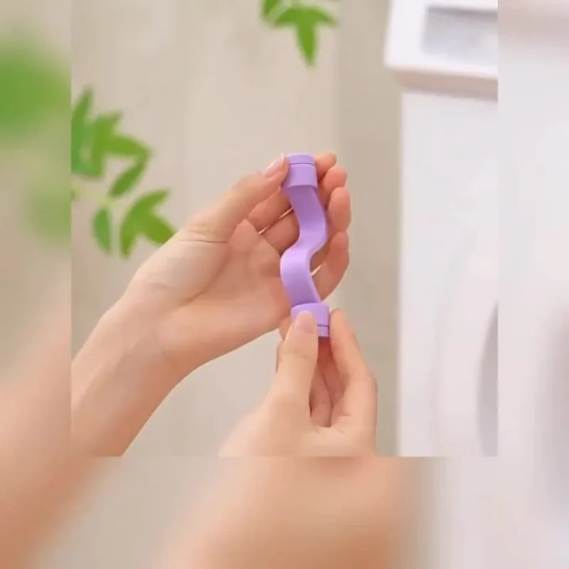 Front-Load Washer Door Vent Lock with Magnetic Hold