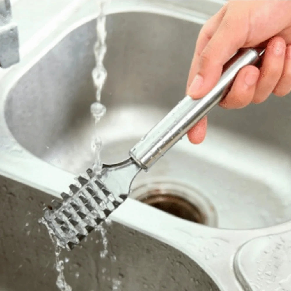 Stainless Steel Fish Descaler – Handheld Scale Remover Tool