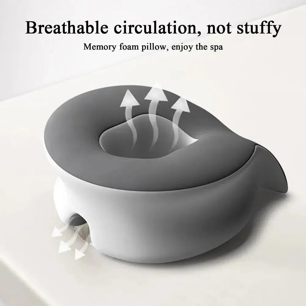 Breathable Memory Foam Pillow – Ergonomic Neck Support