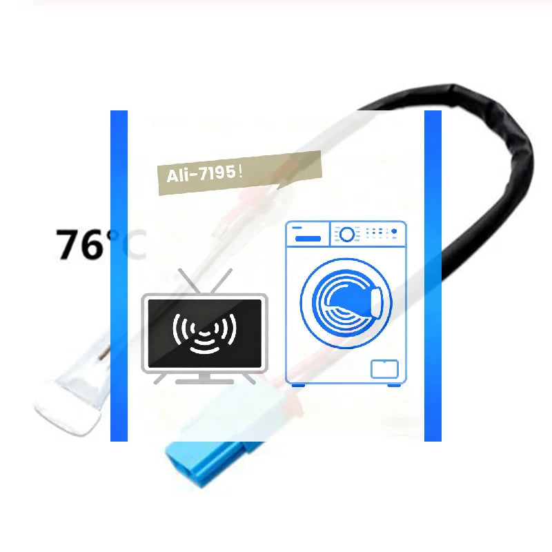 Thermal Fuse Defrost Sensor for Refrigerator Freezer 72°C 76°C