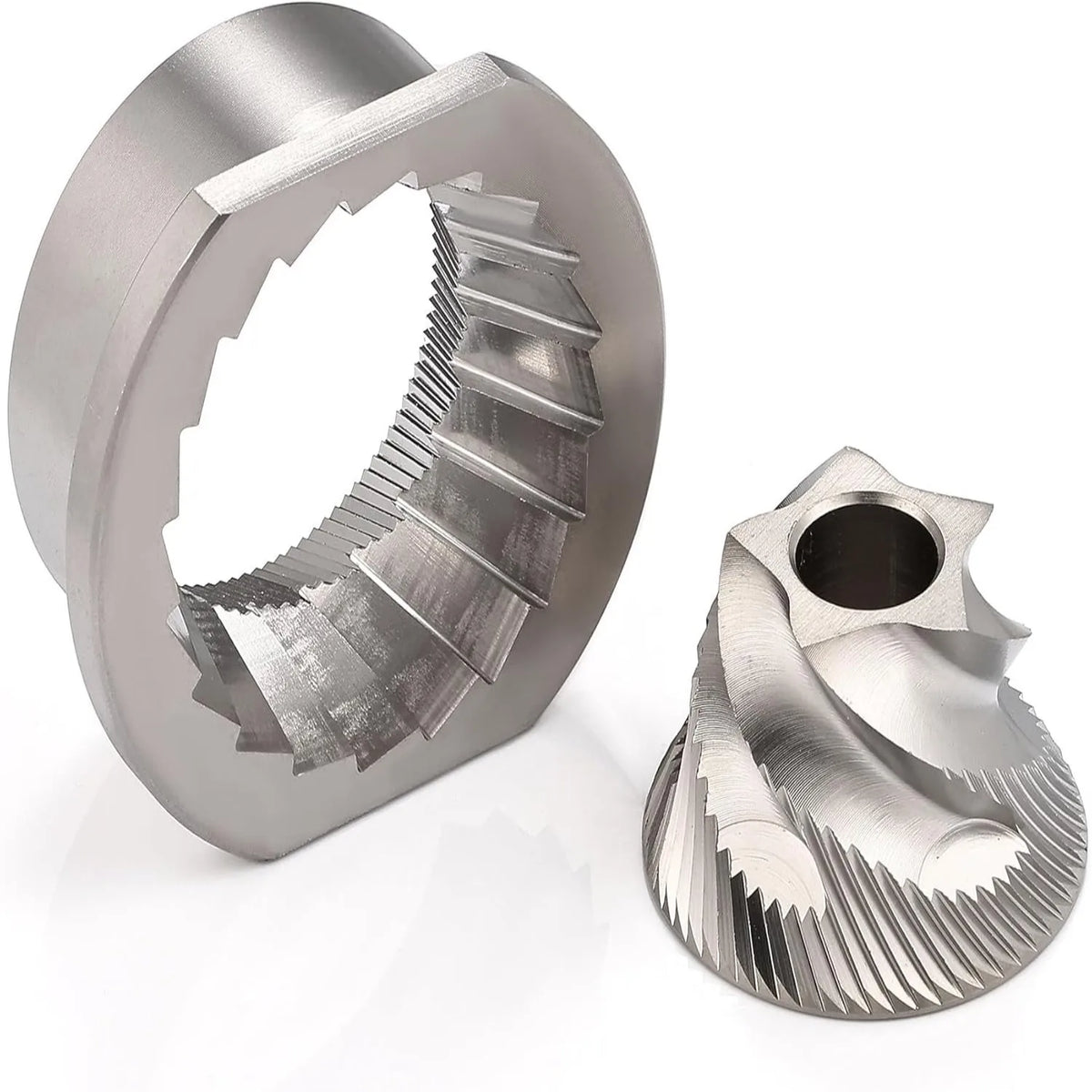 48mm Titanium Conical Burr Set for Coffee Grinder