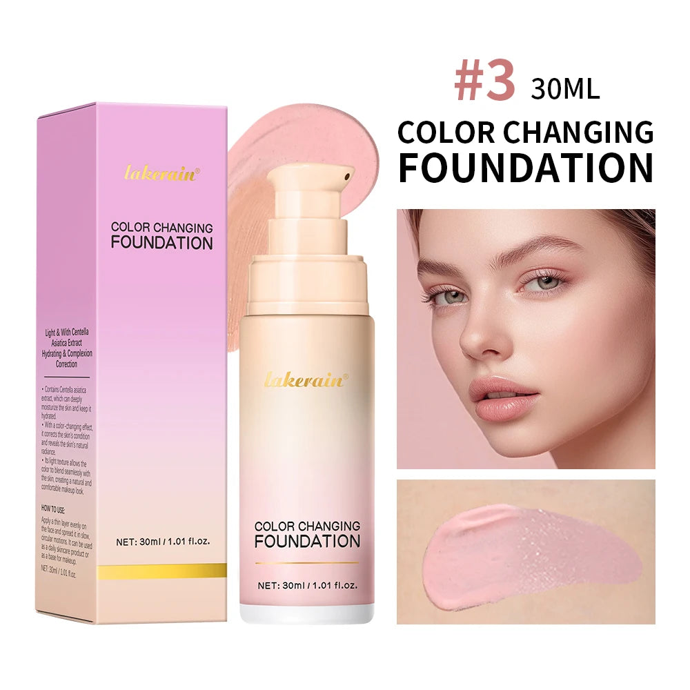 Lakerain 4-in-1 Color Changing Foundation SPF 30 – 30ml