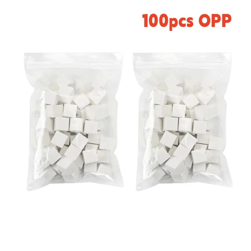 50/100Pcs Square Nail Art Sponge Set – Gradient Blending