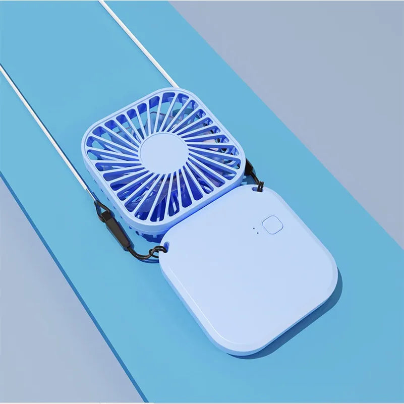 VIBE Portable Mini Handheld Fan USB Rechargeable Foldable