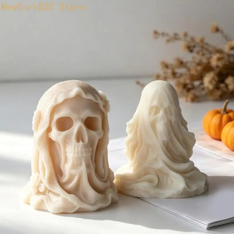 Skull Head Silicone Mold – Handmade Soap, Candy & Resin Art