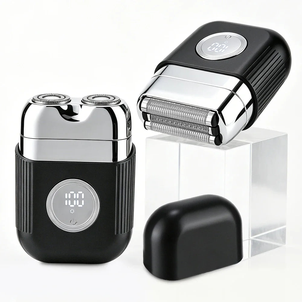 AFDEAL Mini Electric Foil Shaver Men – USB-C, IPX7 Waterproof