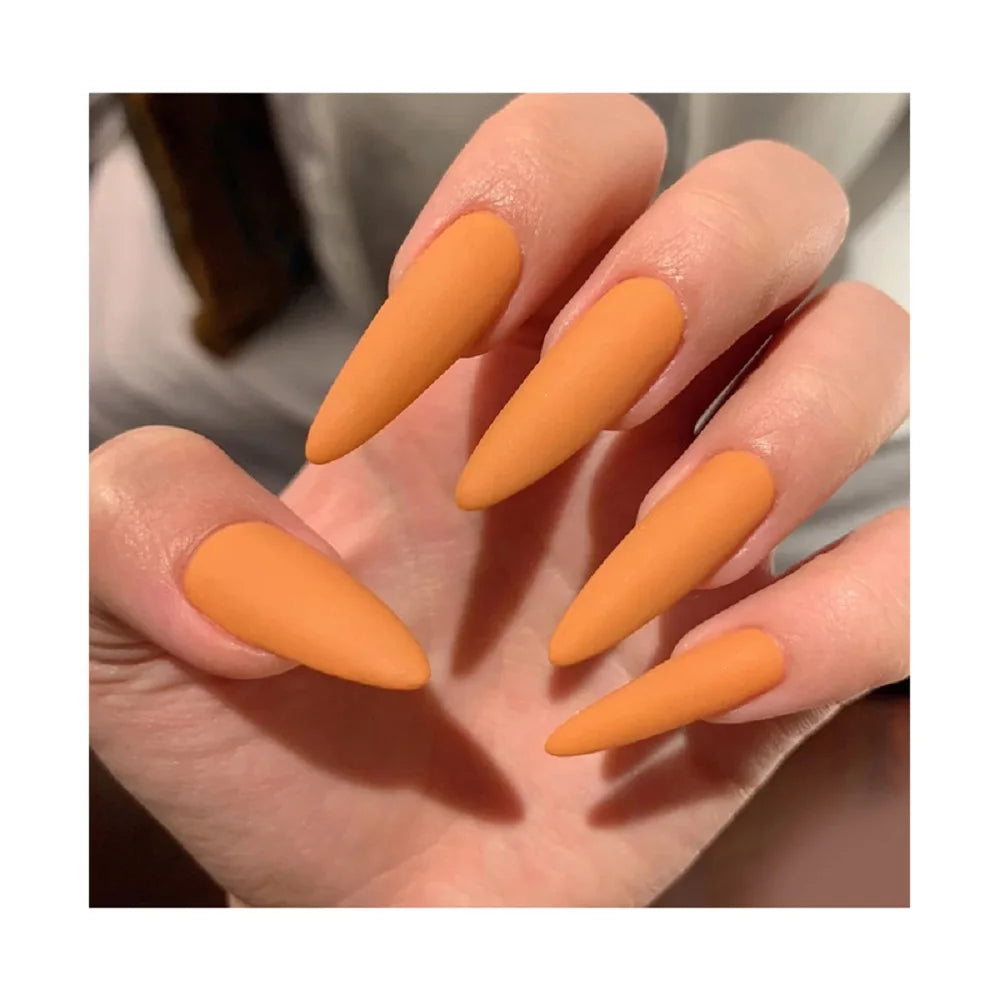 500pcs Press On Nail Tips Clear & Natural Ballet Almond