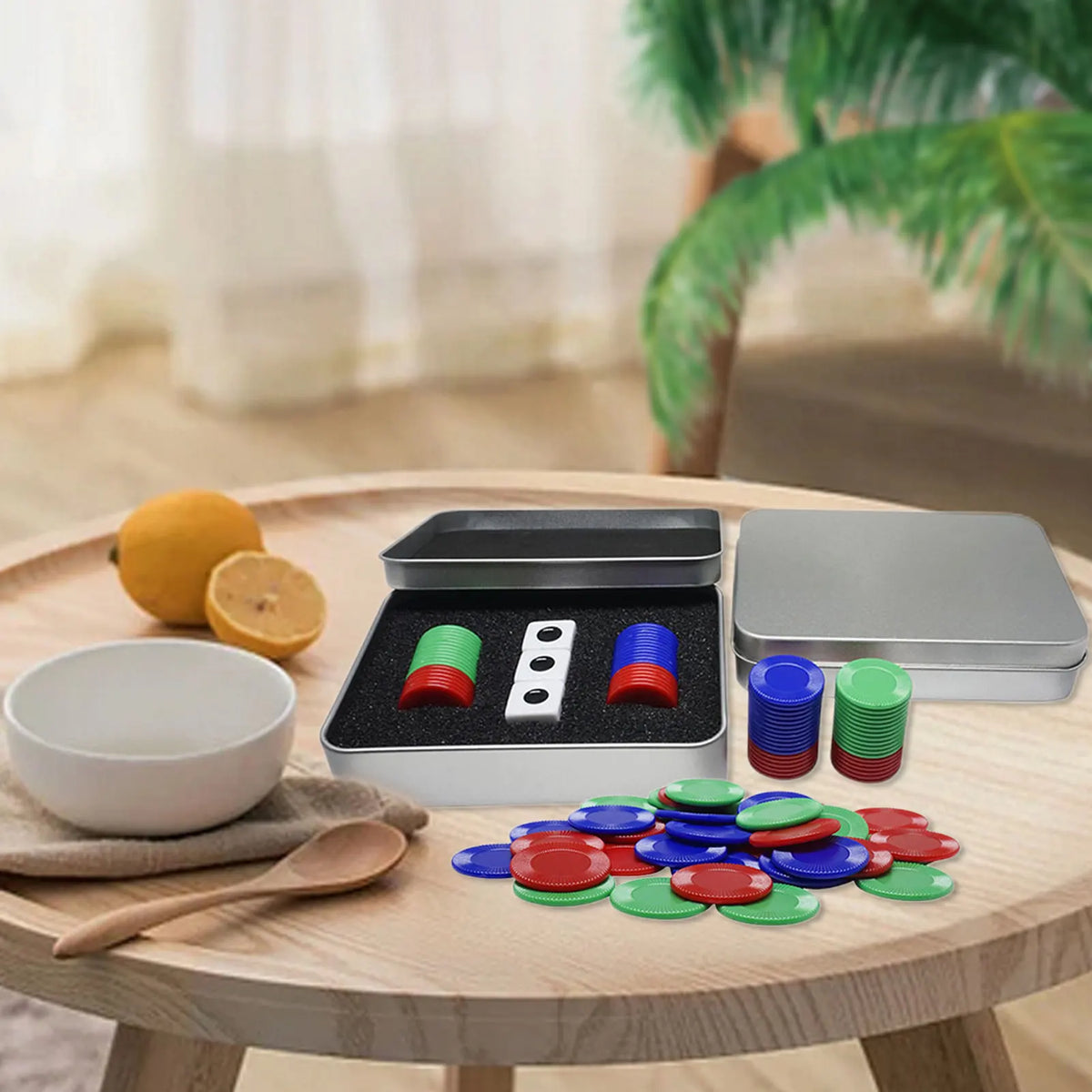 Left Middle Right Dice Game Set – Portable Party Game