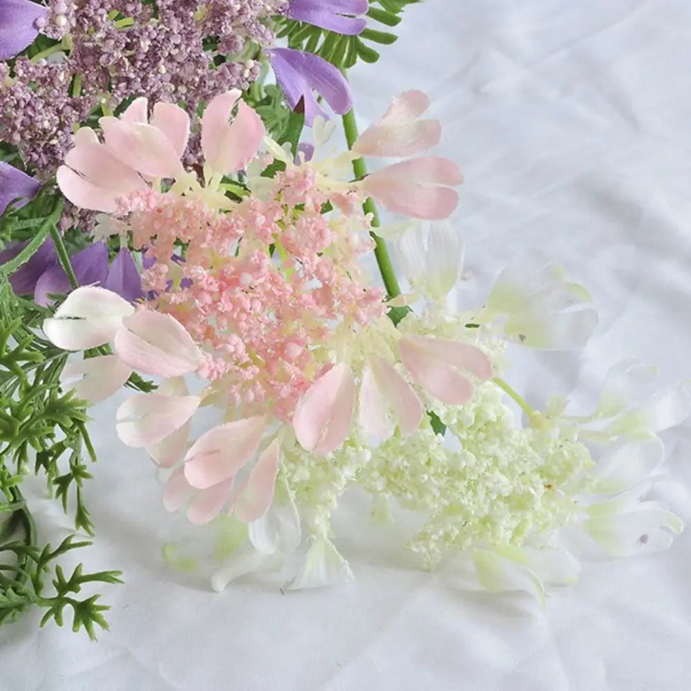 4-Head Artificial Daisy Flower Long Stem Silk Foam Decor 98cm