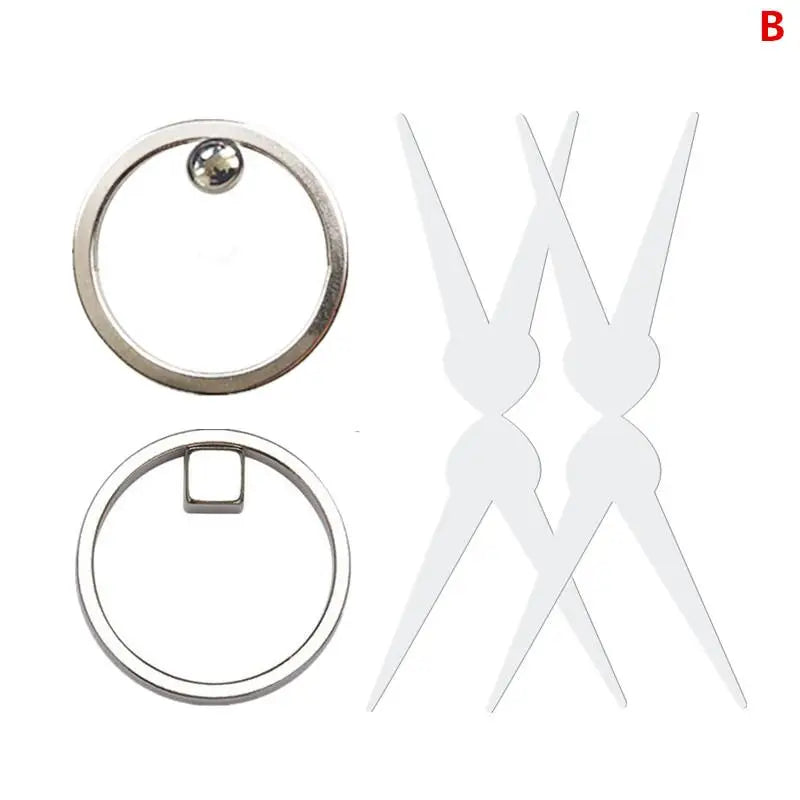 Cat Eye Nail Art Magnet Ring – Black Hole Hollow Effect
