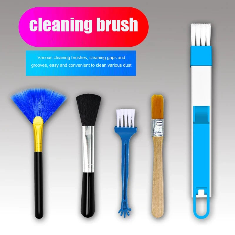 Mechanical Keyboard Cleaning Brush Kit – Soft Bristle Dust Remover