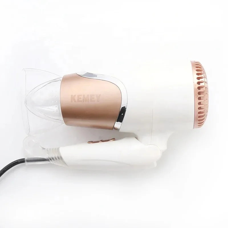 Kemei Mini Travel Hair Dryer Foldable Ionic Blow Dryer