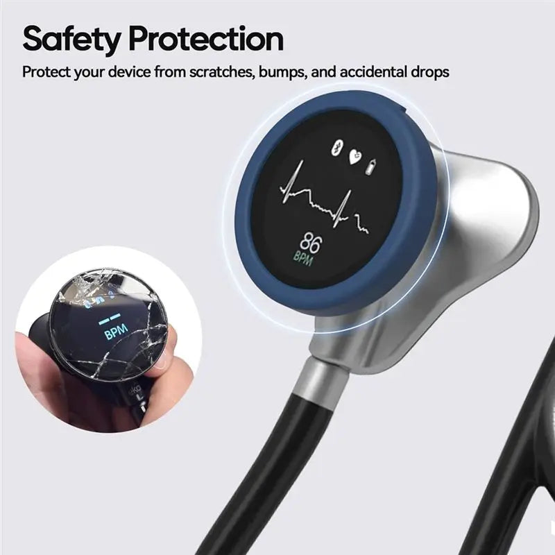 3-Pack Silicone Cover for EKO CORE 500 Stethoscope – Dustproof