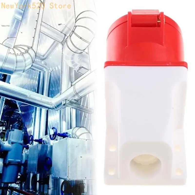32A 3-Phase Industrial Site Plug 3P+N+E IP44 Weatherproof 240-415V