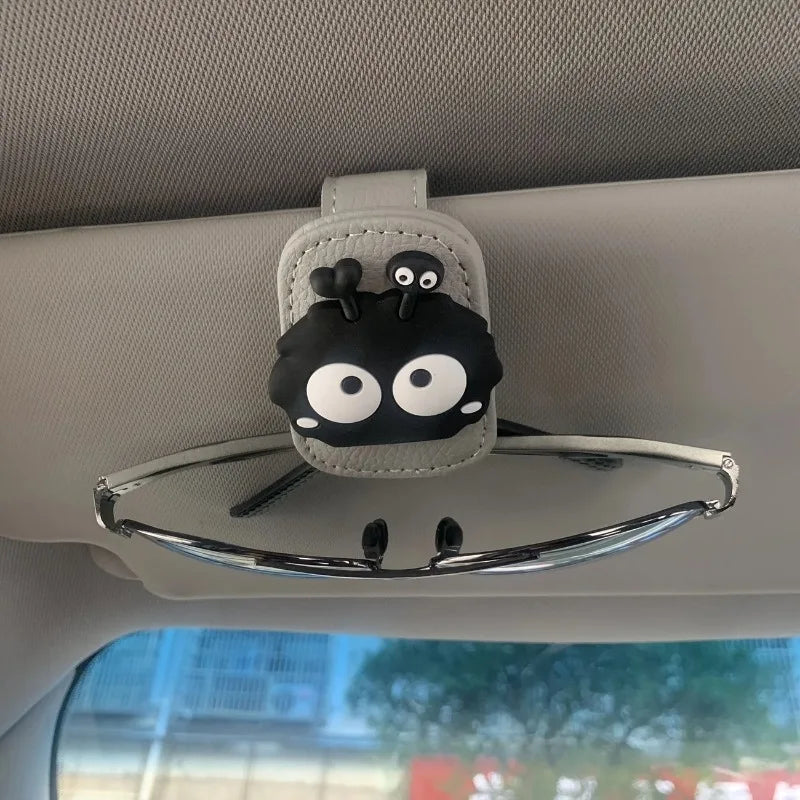 Magnetic Car Sun Visor Glasses Clip – Universal Holder