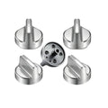 Whirlpool W10594481 Metal Replacement Stove Knobs 5-Pack