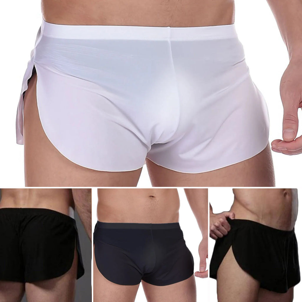 Men's Breathable Gym Shorts – Polyester Jogging Bottoms S–XXL